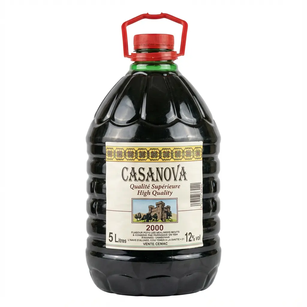vin casanova cameroun rouge en bonbonne 5 litres