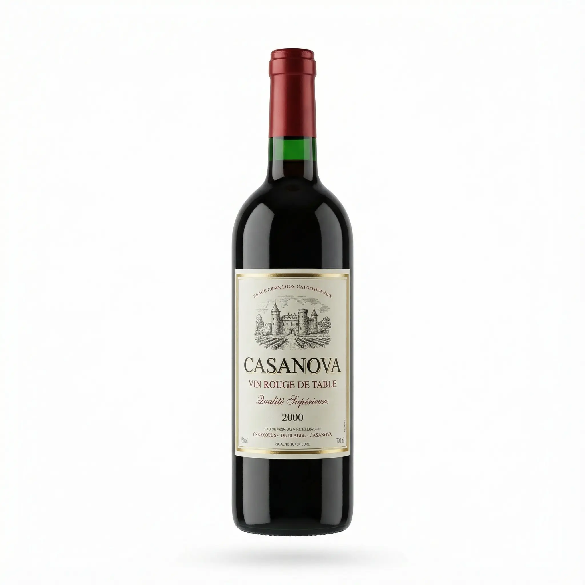 bouteille vin rouge casanova 75 cl pour le Cameroun